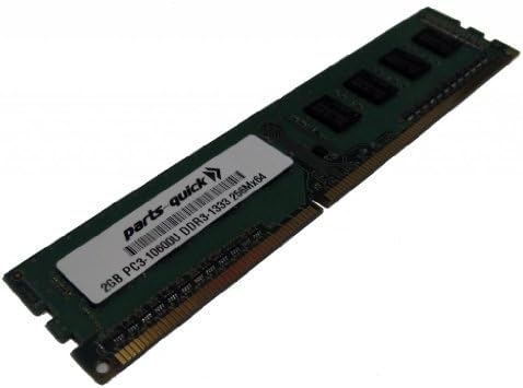 Актуализация памет 2GB за дънната платка ASRock 890FX Deluxe3 DDR3 PC3-10600 DIMM 1333MHz Non-ECC Desktop RAM (резервни ЧАСТИ-QUICK Brand)
