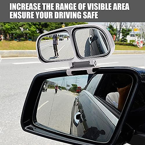2-Лен Car Blind Spot Mirror, Идеален за Автомобили с Дебелина Огледално дограма-малко 7 мм, Автомобилни Принадлежности