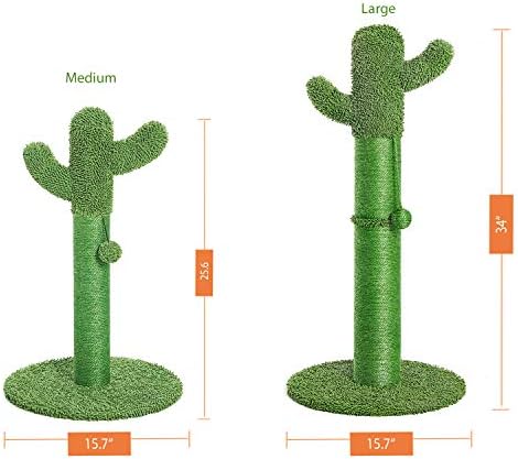 Когтеточка Catinsider Cactus Котка с Болтающимся Топка за Всички Котки