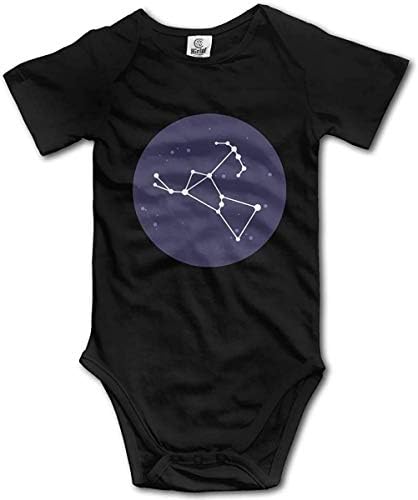 Orion Constellation Baby Bodysuit Гащеризон с Къс Ръкав, Гащеризон 18-24 Месеца