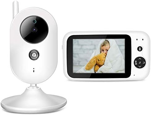 Baby Camera Monitor 3.5 Digital Video Baby Monitor Security Camera Night Vision Temperature Sensor Интерком Двустранен