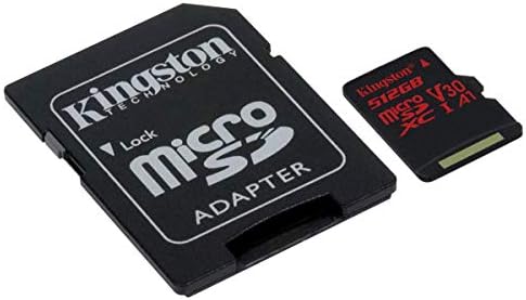 Професионален microSDXC 512GB Работи за LG LMV450PMCard Custom, доказан SanFlash и Kingston. (80 MBIT/сек)