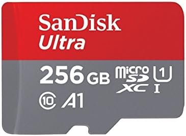 Пясъци 256GB Ultra microSD UHS-I SD карта Работи с мобилен телефон Motorola Moto G pure, Moto G51, Moto E30 (SDSQUA4-256G-GN6MN)
