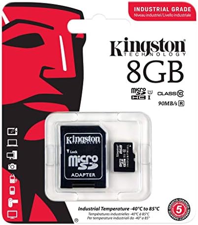 Индустриален клас 8GB Работи за карта microSDHC Mercedes EQC Проверени SanFlash и Kingston (90MBs работи за Kingston)