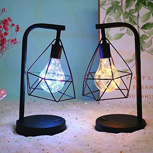 WPOLED Nordic Simplicity Желязо Metal Night Lighting LED Modern Creative Многоцветни Table Lamps Hotel Restaurant Christmas