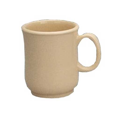 Yanco NS-901W Nessico Кафе/Чай Mug, Капацитет 8 грама, на височина 2,85 инча, Диаметър 3,5 инча, Меламин, Бял цвят, Опаковане