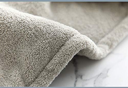 2 Pack Hair Towel Wrap Turban Микрофибър Drying Bath Shower Head Towel with Buttons, Quick Сешоар, Dry Hair Hat(случаен цвят)