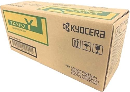 Kyocera 1T02NS0US0 Модел TK-5152K Черен тонер касета за Ecosys P6035cdn/M6035cidn/M6535cidn Истински Kyocera до 12000