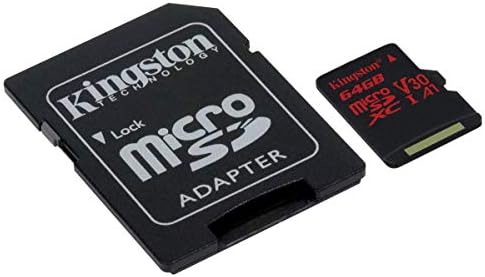 Професионален microSDXC 64GB Работи за Canon PowerShot SX500 ISCard Custom, доказан SanFlash и Kingston. (80 MBIT/сек)