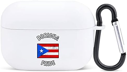 Vintage Boricua Pride Puerto Rican Flag Case for Apple AirPods Headset Pro Cover Слушалки Защитен устойчив на удари Калъф