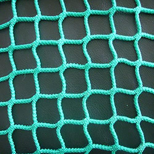 LJIANW Fishing Net Decor Truck Mesh Cargo Net, Roof Luggage Net Easy to Install Сълза Resistance Fine Mesh for Pickup Boats Truck Trailer Мрежести Капаци (Color : Green, Size : 3X4m)