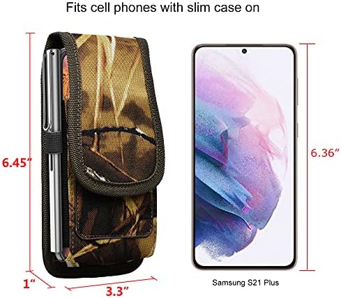 Tiflook Мобилен Телефон Кобур за Samsung Galaxy S21 Плюс S20 FE S9 S10+ S8+ A02S A12 A32 A42 A52 A11 A51 A71 A10e A20