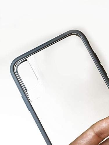Калъф за мобилен телефон Tunter за TPE, PC, iPhone Xs - Кристално Чиста Студена Сива Фигура