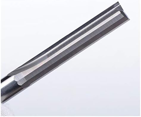 Обзавеждане Fresa 50шт 6 мм с две остриета Директен Канал Fresa, се използва За Дърво с ЦПУ Директно Гравиране Нож Карбид Бележка fresa Инструмент Перките (размери : 6x22x50L)