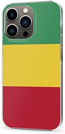 Съвместимост с iPhone 13 Pro Max Поликарбонатная Обвивка, Калъф за телефон с Флага Гвинея