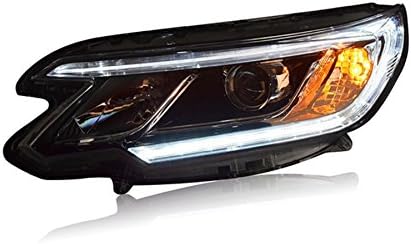 GOWE Автомобилен Стайлинг За Honda CRV фарове 2015 главоболие светлини DRL LED предни светлини Биксеноновые лещи xenon HID Цветна температура:от 8000 До;Мощност:55 W
