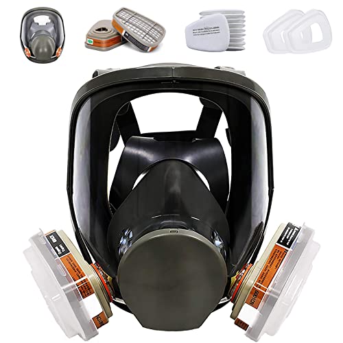 Полнолицевой респиратор за Еднократна употреба, Газов покриване на Биологичното парна маска и Анти-мъгла,пылезащитная предна капачка,Полнолицевая шапка ,Защита з