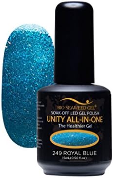 Bio SeaWeed Gel Unity All-In-One UV/LED Гел-лак 249 Royal Blue 15 мл