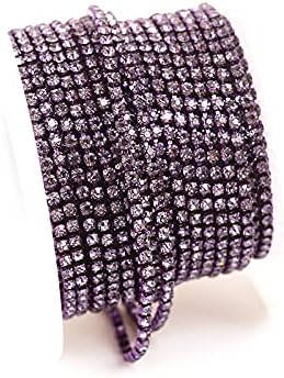 Нокът дрехи верига на Кристал цветастый с Остъклена плътна тапицерия чаша за аксесоари САМ,бял опал,SS6(2mm)-10yards