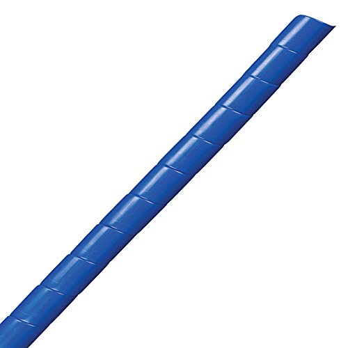 Синя спирала обвивка, предназначена за монтаж на хидравличен маркуч размер 15/16 инча. Обхват на маркучи 0,86 - 1,37,