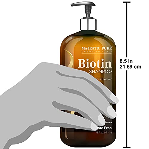 Majestic Pure Biotin with DHT Blocker Complex Shampoo & Conditioner Set (16 грама всяка) и Biotin Conditioner (16 унция)