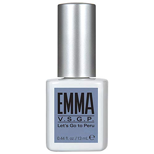 EMMA Beauty Гел-лак, Устойчив цвят за нокти, 12+ Безплатна формула, веган и без насилие, Let ' s Go To Peru, 0,44