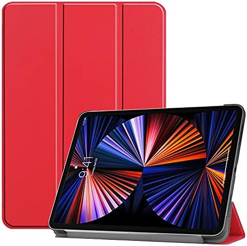 Tablet PC Case for iPad pro 12.9 2021 Tablet Case Lightweight Trifold Stand PC Hard Back Coverwith Trifold & Auto Събуждане,Sleep