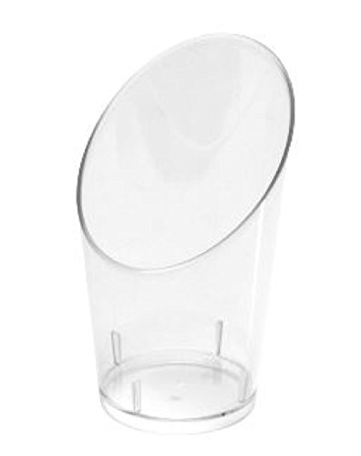 WNA APTTTGL2 Дребните Заострени пластмасови дегустация чаши, 2 мл, прозрачни (опаковка от 320 броя)