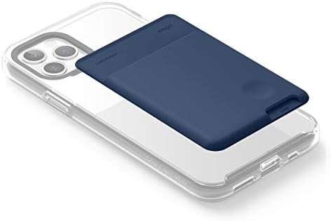 elago Phone Card Holder - Безопасен в чантата си за телефон, Ултра-притежател на карта за задната част на телефона, Залепваща