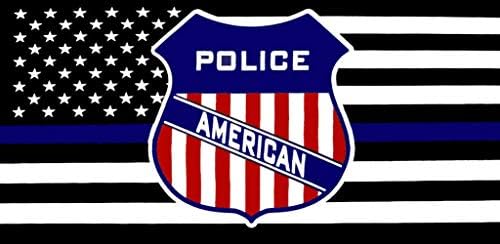 САЩ Тънка Синя Линия на Полицията на Американския Щит Vinyl Стикер Стикер на Бронята