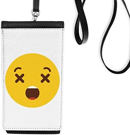 Обърка Жълто Сладък Онлайн Чат Лицето На Телефона В Чантата Си Чантата Виси Мобилен Чанта Черен Джоба