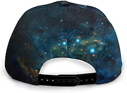 Бейзболна шапка Регулируема Спортна Galaxy Звездното Небе Татко Шапки Класически Модерен Принт Кепър Шофьора Шапки за