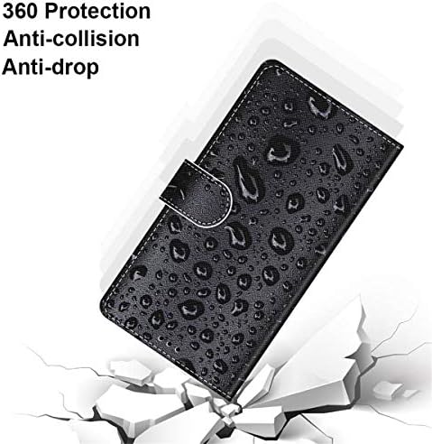 Sony Xperia 10 Калъф, Gift_Source Тънък Защитен Портфейл Калъф За Телефон Изкуствена Кожа Флип Магнитна Поставка Капак