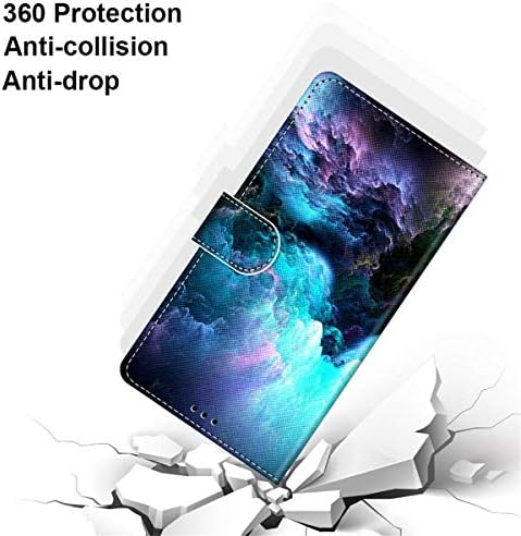Galaxy A5 Case, Gift_Source Тънък Защитен Портфейл Калъф За Телефон Изкуствена кожа Флип Магнитна Поставка Капак с Отделения