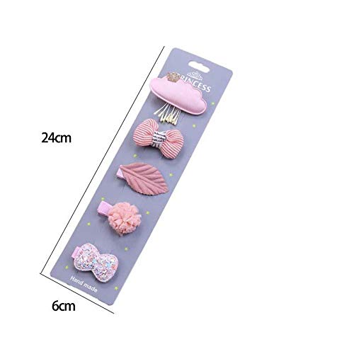 Demarkt Момиче Hair Клип Set Women Hairpins Clips Clips Bow Hair Barrettes Personality Hair Accessories for Party Wedding