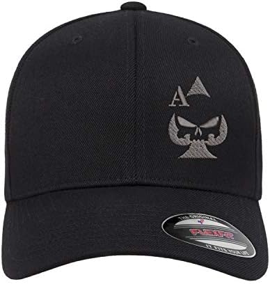 Ace of Spades Sniper Gun Punisher Бродирани Flexfit Вградена бейзболна шапка Шапка 2-аз Изменение