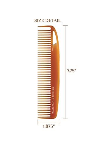 Cricket Ultra Smooth Dressing Comb за Подстригване и стайлинг на коса, Против-Пръскам