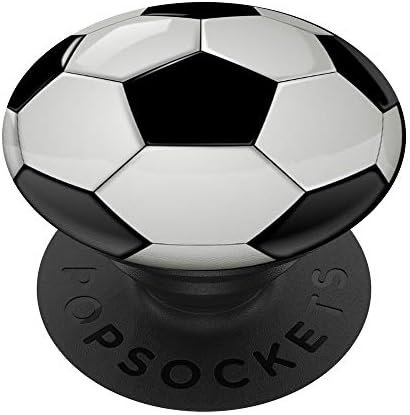 Футболна топка | Чудесен подарък за фенове, треньори, играчи | PopSockets Swappable PopGrip