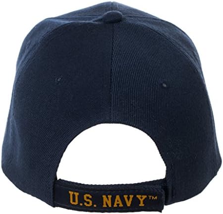 Artisan Owl Официално лицензирана бейзболна шапка пенсиониран от флота на САЩ - няколко редици!