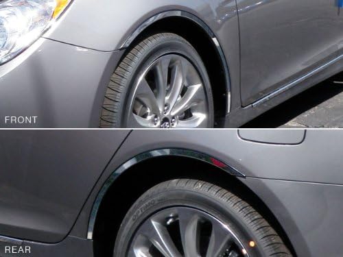КАВ е подходящ за 2011-2014 Hyundai Sonata 4 бр Неръждаема Дължината на Блок Акцент Довършителни WQ11360