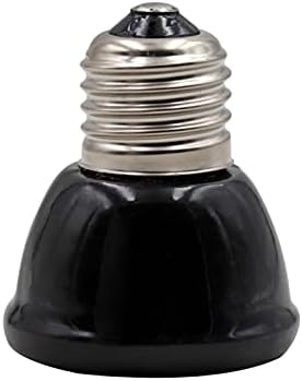 Мини-Черно ПАТ Нагревательная лампа Инфрачервен керамичен излъчвател на Топлина Крушка ПАТ една квачка Пилета пълзящо