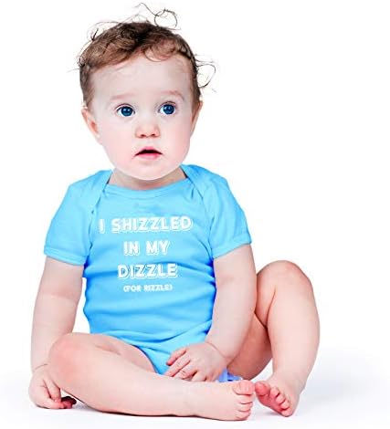 I Shizzled In My Dizzle, For Rizzle - Смешни Рап Parody - Сладко One-Piece Бебе Baby Bodysuit