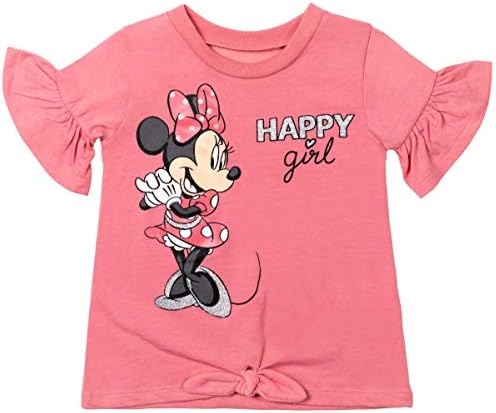 Disney Minnie Mouse-Комплект дрехи от 3 теми: Тениска Велосипедни Шорти Дъвка