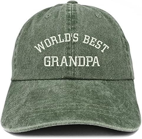 Моден магазин за дрехи на Най-добрите в света на Дядо Си Пигмент Оцветени Нископрофилен Хлопчатобумажный капачка