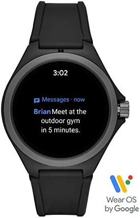 PUMA Sport Smartwatch Лесен сензорен екран с сърдечния ритъм, GPS, NFC и известия за смартфони