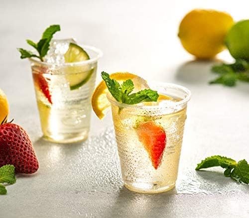 Прозрачни пластмасови чаши 5 грама от Framo, за всеки повод, за Еднократна употреба прозрачни чаши за чай с лед, сок,