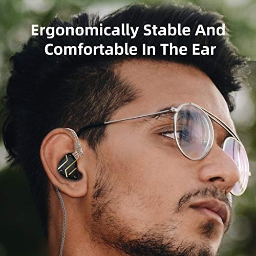 Ушите CCA C10 Pro, ушите HiFi Stereo in-Ear Monitor High Resolution Earbud, ушите с пет драйвери 4BA+1DD, намаляване на
