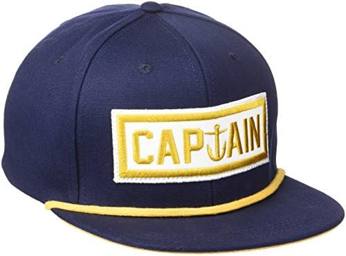 Captain Fin Co. Мъжки военно-морска шапка капитан 6 Панели
