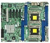 Supermicro X9DRL-IF-B Dual LGA2011/ Intel C602/ DDR3/ SATA3/ V&2GbE/ ATX Сървърна дънна платка, на Едро