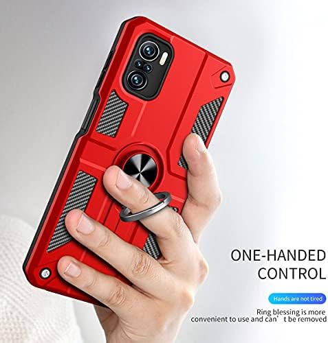 SHUNDA е Предназначен за Xiaomi Poco F3 Case, Защита от падане на Военен Клас, Защитен Калъф За вашия Телефон, Кола Планина